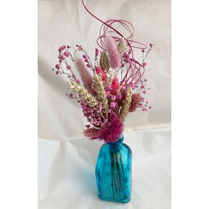 Bouquet epis et fleurs séchées